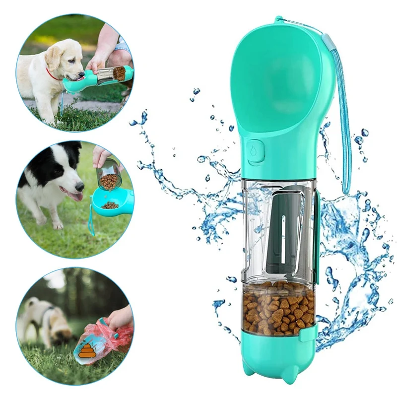 Gourde Portable Distributeur Croquettes Gros Chien