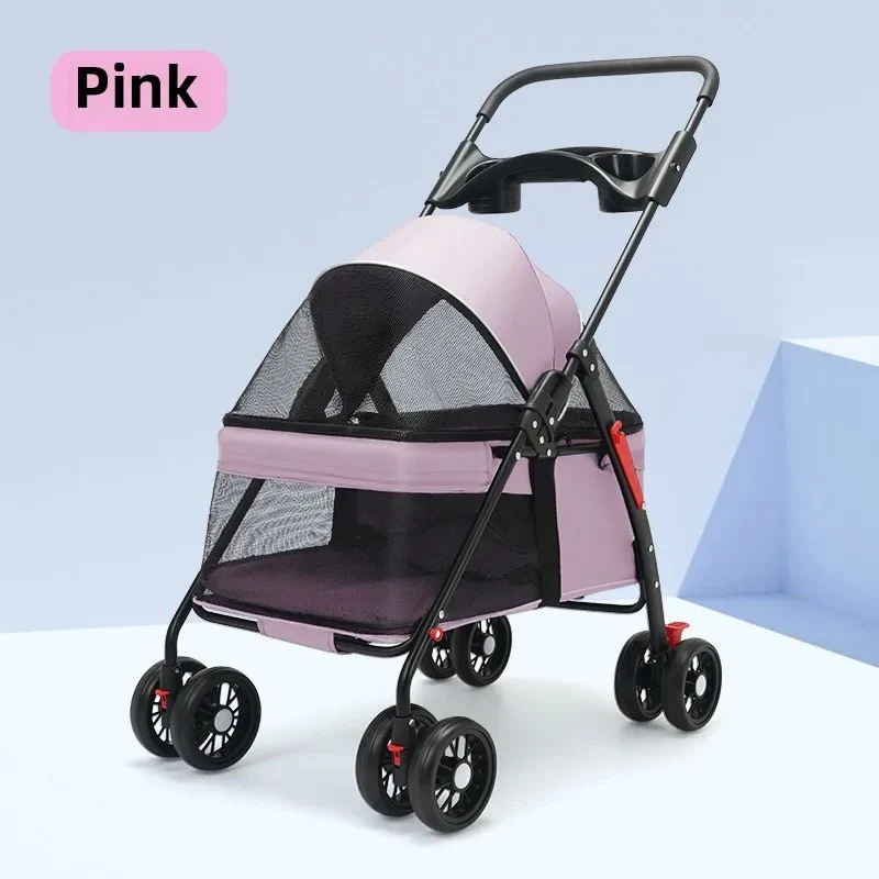Poussette pour chien tout terrain