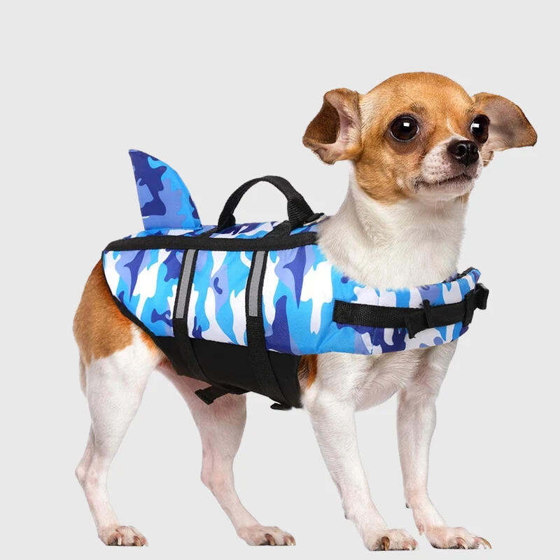 Gilet Nage Requin Flottabilité Gros Chien