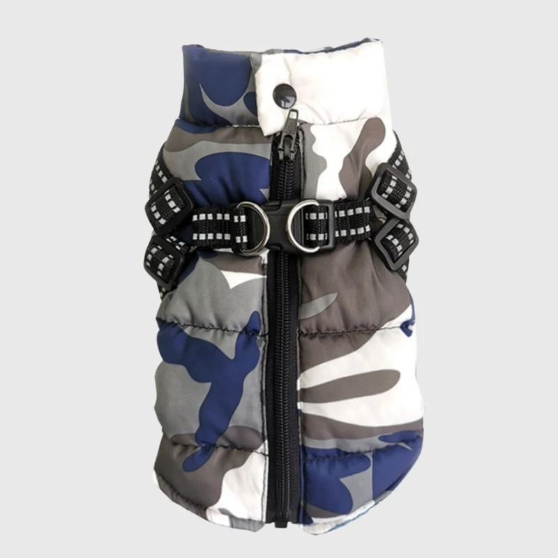 Manteau Camouflage Militaire Harnais Intégré