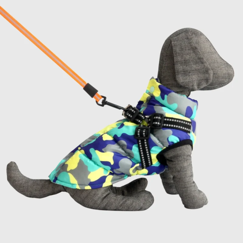 Manteau Camouflage Militaire Harnais Intégré