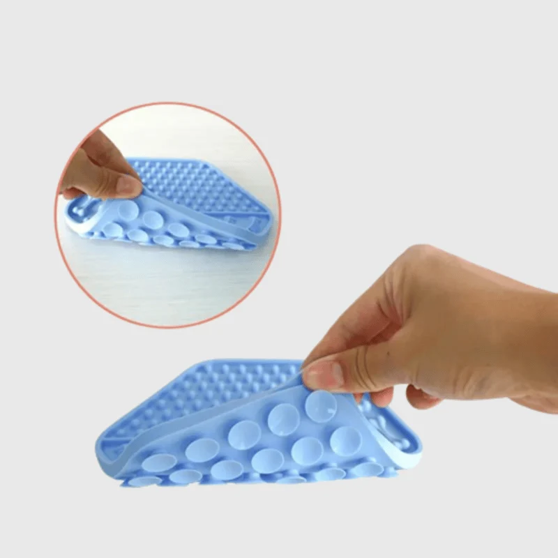 Tapis Léchage Silicone Arête Os Chien