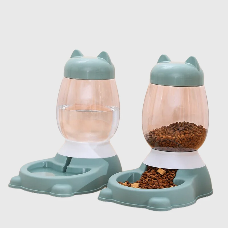 Distributeur Automatique Croquettes Eau Gros Chien