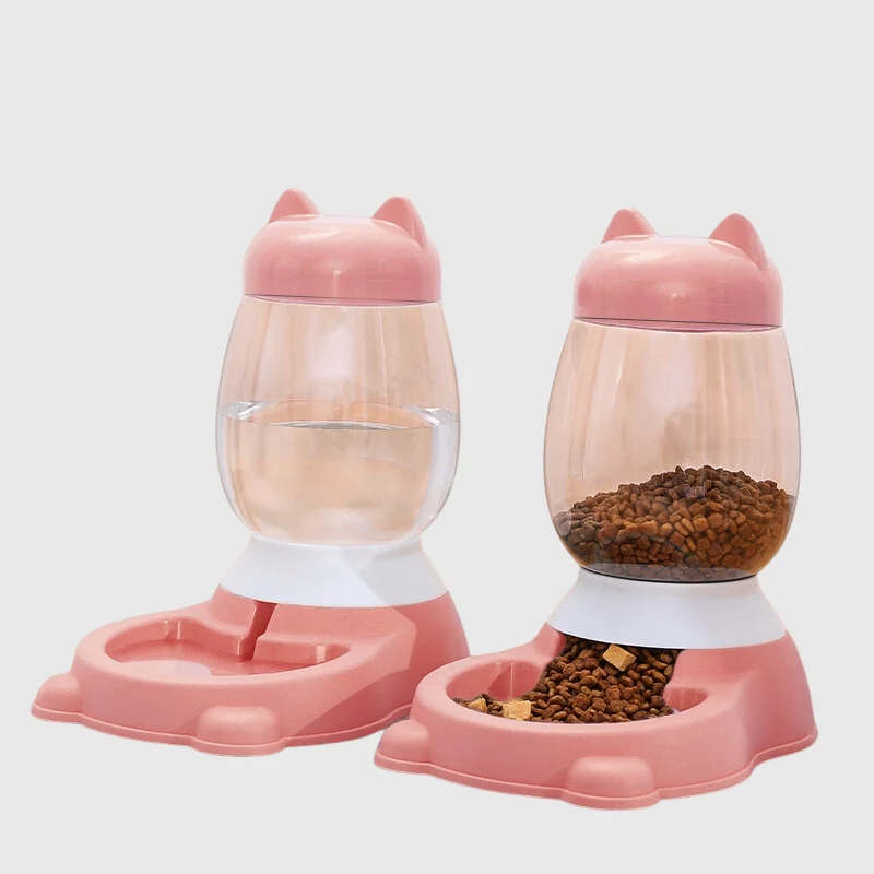 Distributeur Automatique Croquettes Eau Gros Chien
