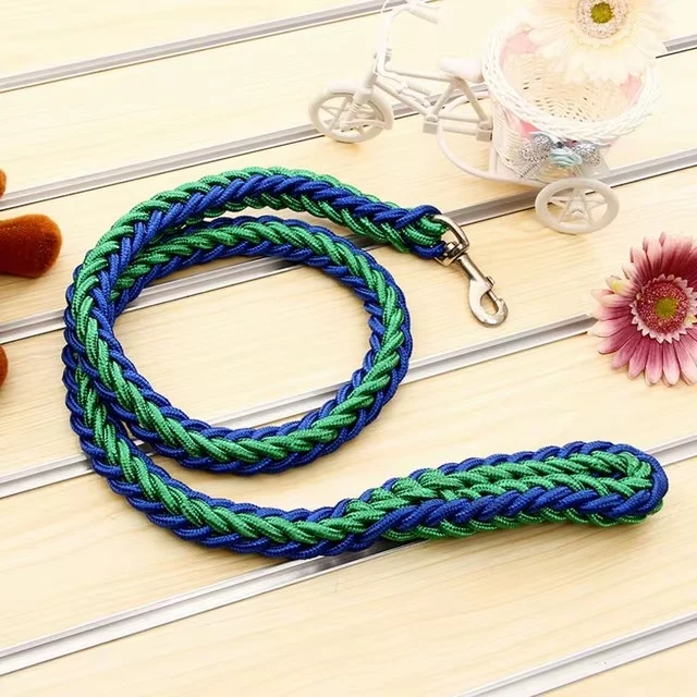 COLLIER + LAISSE "BLUE & GREEN ARMY"