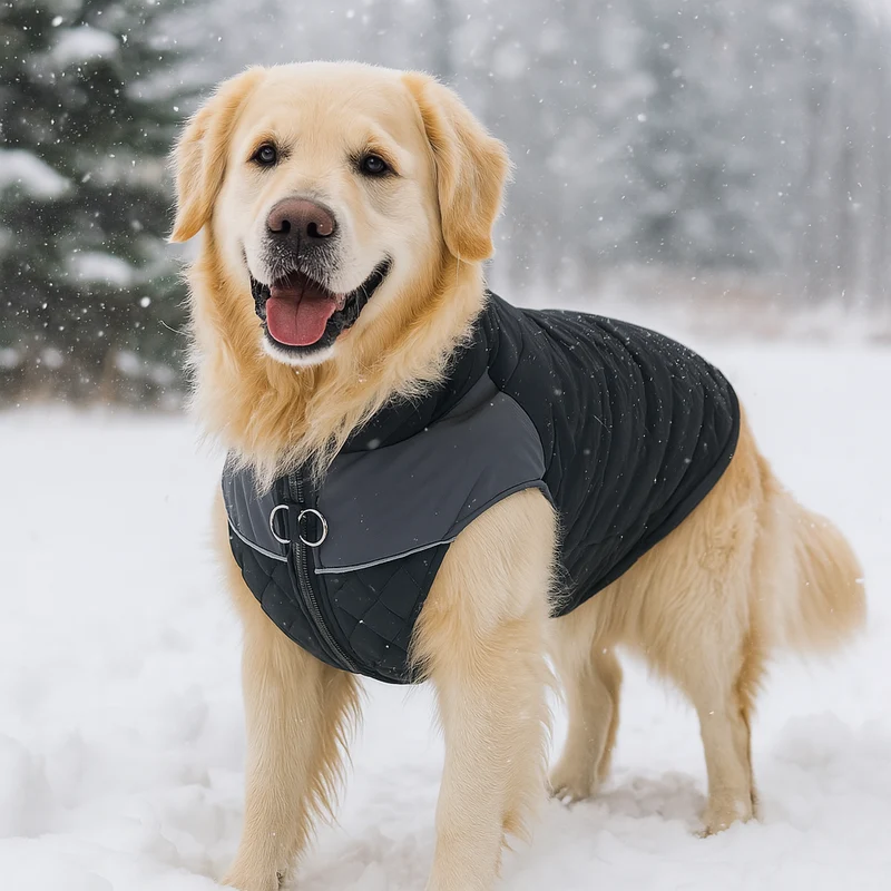 Manteau Polaire Hiver Gros Chien Chaud
