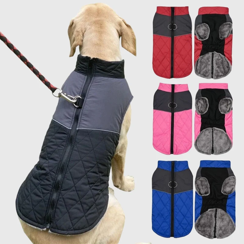 Manteau Polaire Hiver Gros Chien Chaud