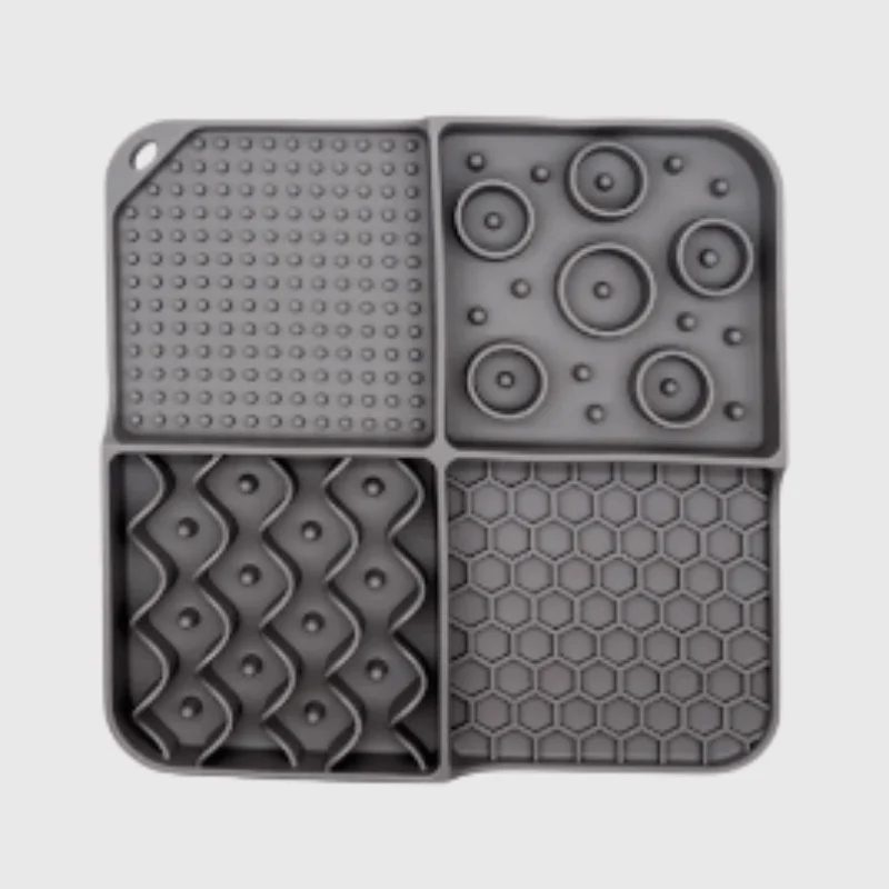 Tapis Léchage Silicone Anti-Stress Gros Chien