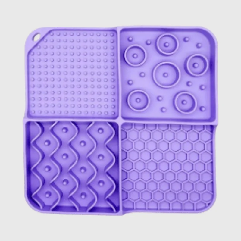 Tapis Léchage Silicone Anti-Stress Gros Chien