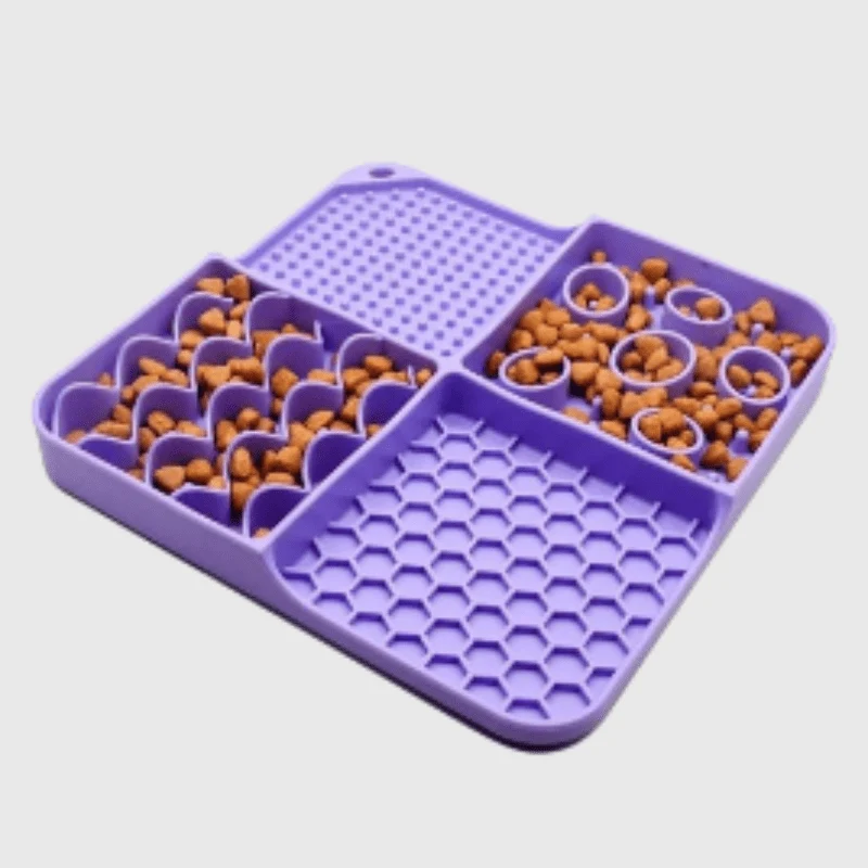Tapis Léchage Silicone Anti-Stress Gros Chien