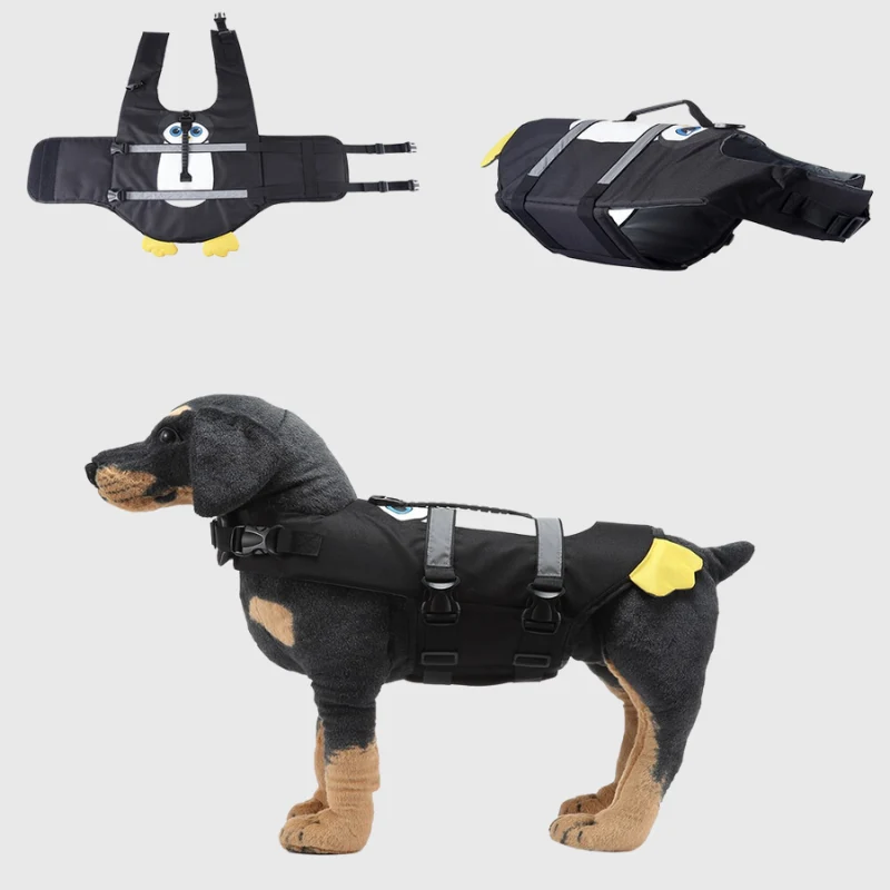 Gilet Sauvetage Flottant Motifs Gros Chien