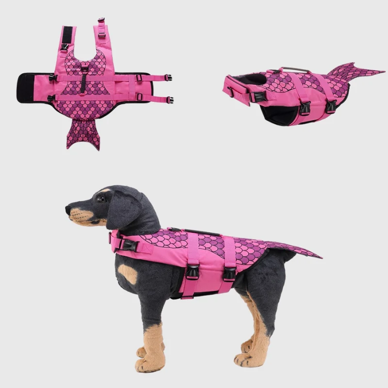 Gilet Sauvetage Flottant Motifs Gros Chien