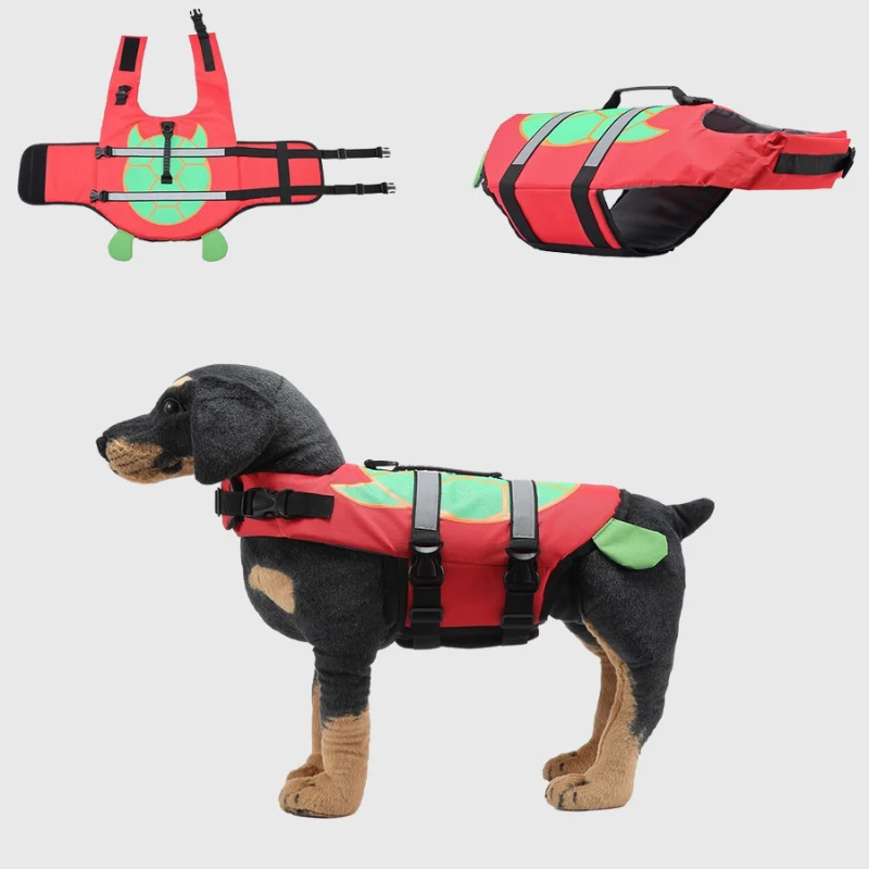 Gilet Sauvetage Flottant Motifs Gros Chien