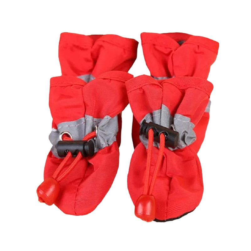Chaussures Imperméables Pluie Chien Antidérapantes