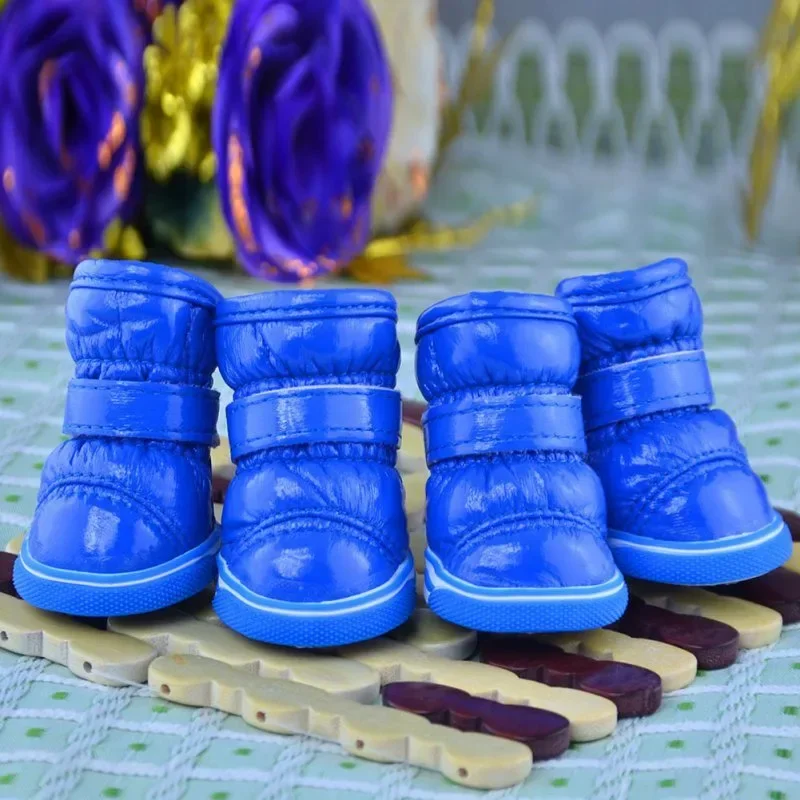 Bottes Hiver Gros Chien Antidérapantes Réfléchissantes
