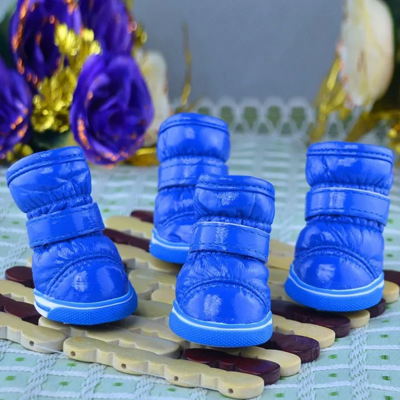 Bottes Hiver Gros Chien Antidérapantes Réfléchissantes