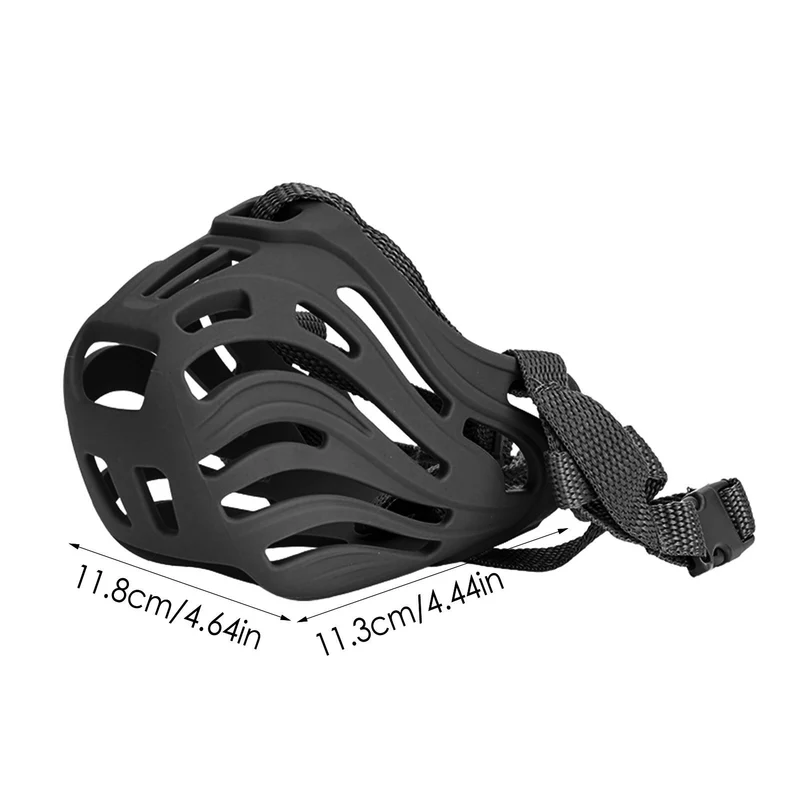 Muselière ajustable en silicone