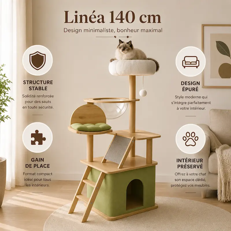Pack chat heureux – Tout pour jouer, griffer et s’épanouir