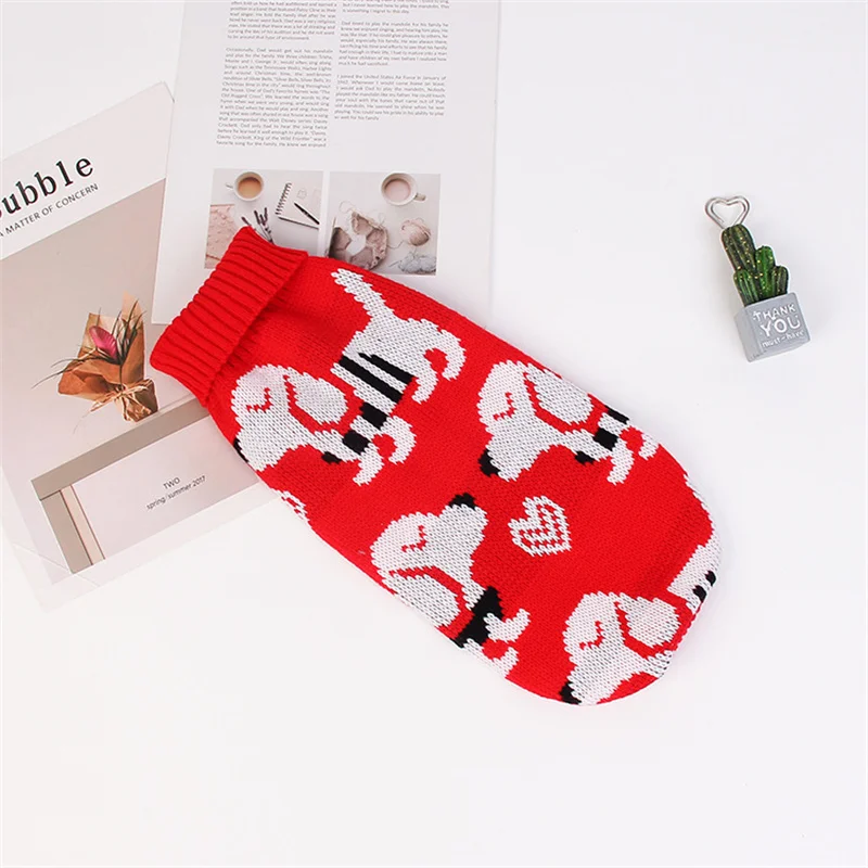 Pull d’hiver pour chat