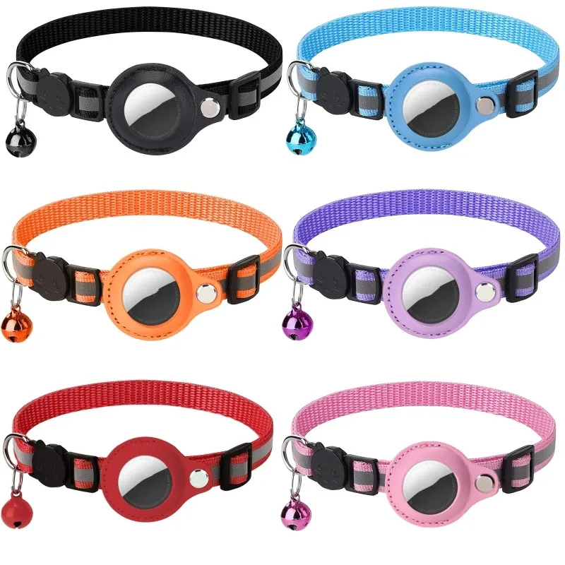 Collier pour chat avec étui AirTag