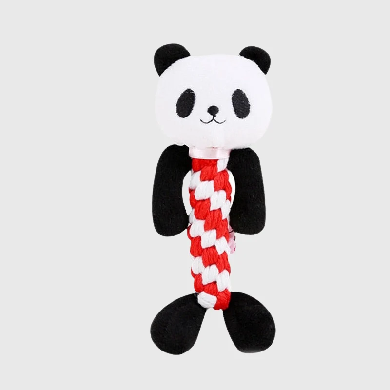 Jouet Corde Panda Mastication Chien
