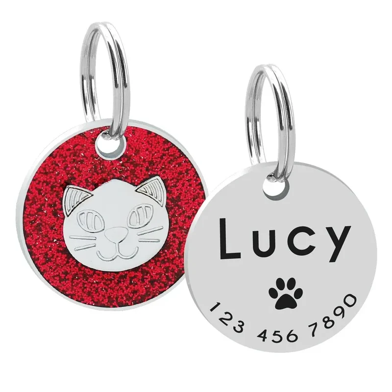 Médaille personnalisable motif chat