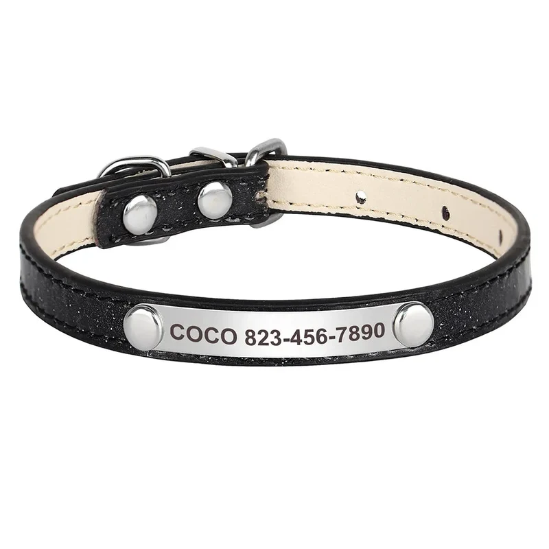 Collier personnalisé à paillettes