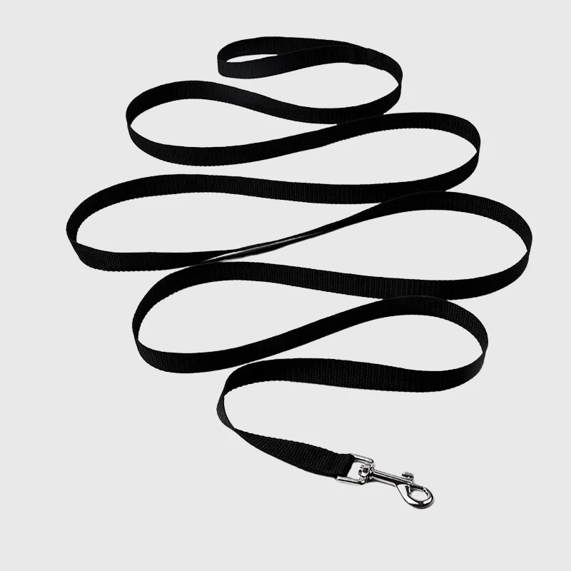 Longe Plate Nylon Renforcée Gros Chien 3-30m