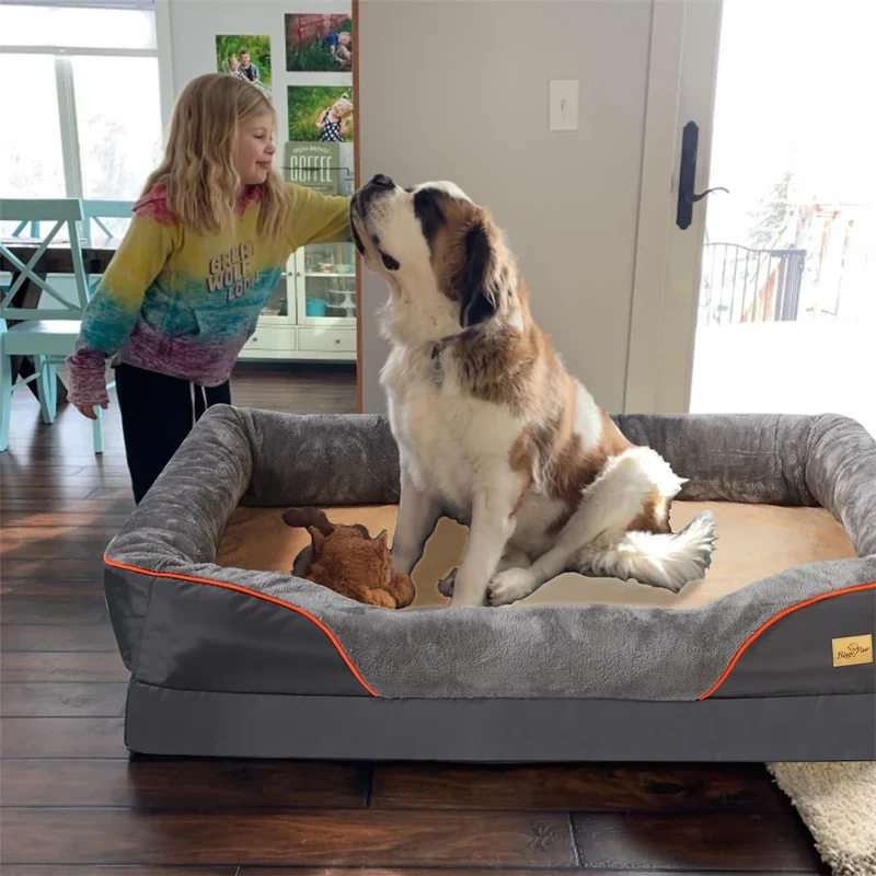 Canapé pour chien mémoire de forme