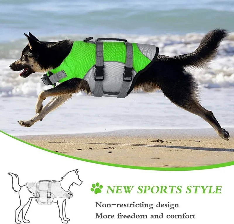 Gilet de flottaison chien