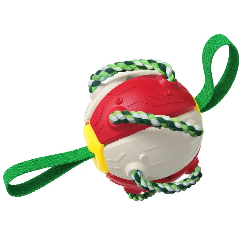 Balle Frisbee Pliable Ultra-Résistant Gros Chien