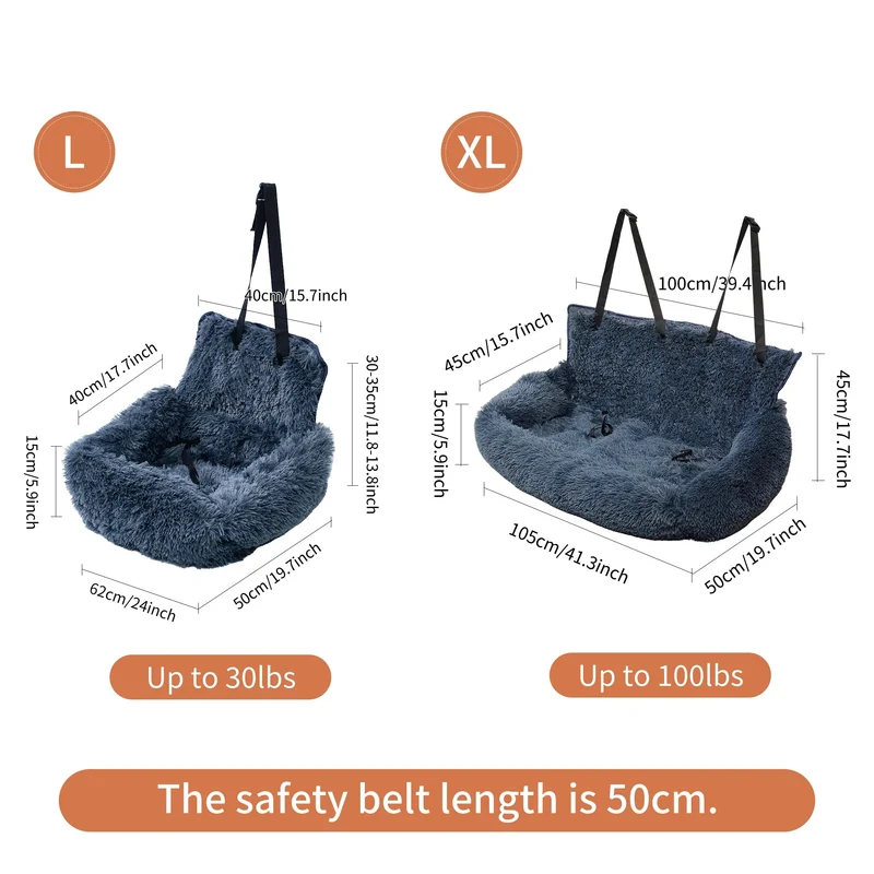 Siège auto chien grande taille