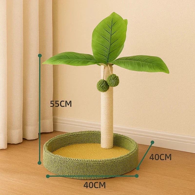 Griffoir chat arbre cocotier - Protège canapé | MiaouHome