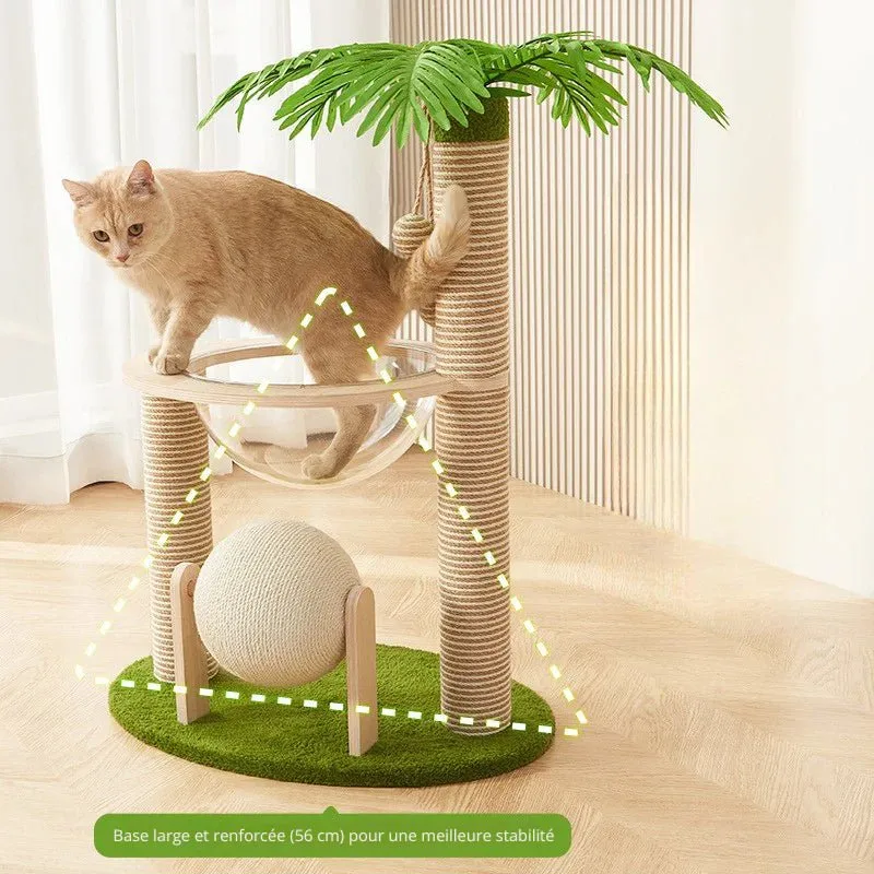 Griffoir chat cocotier - Anti-canapé | CatPalm