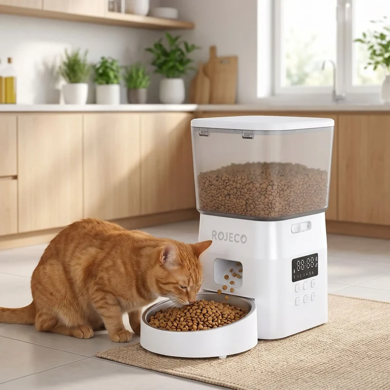 Distributeur automatique de croquettes chat- Cat Feeder