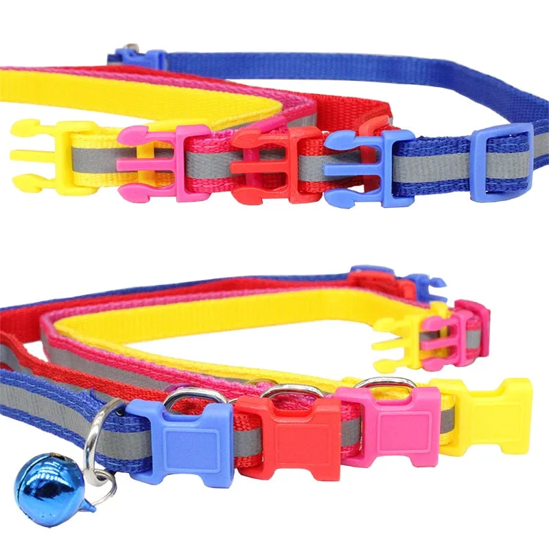 Collier en nylon réfléchissant