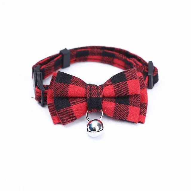Collier nœud papillon pour chat chic