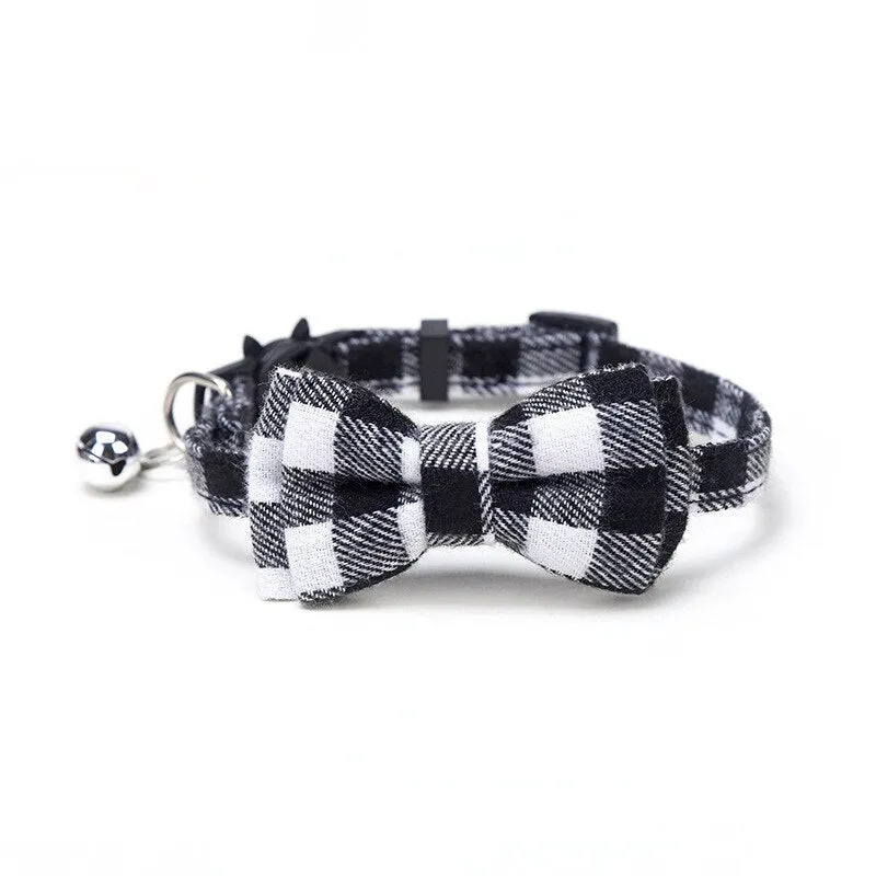 Collier nœud papillon pour chat chic