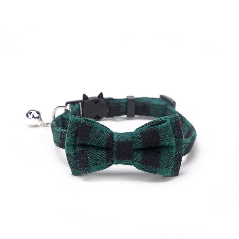Collier nœud papillon pour chat chic
