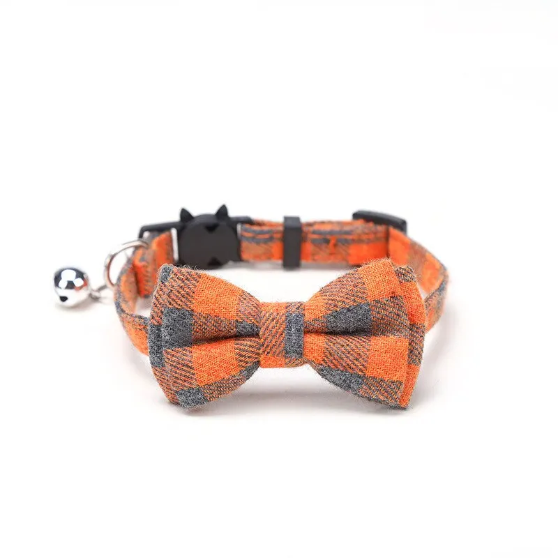 Collier nœud papillon pour chat chic