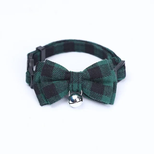 Collier nœud papillon pour chat chic