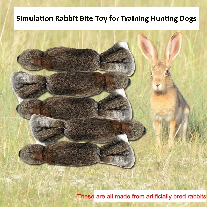 Lapin Simulé Sonore Dressage Chien Chasse