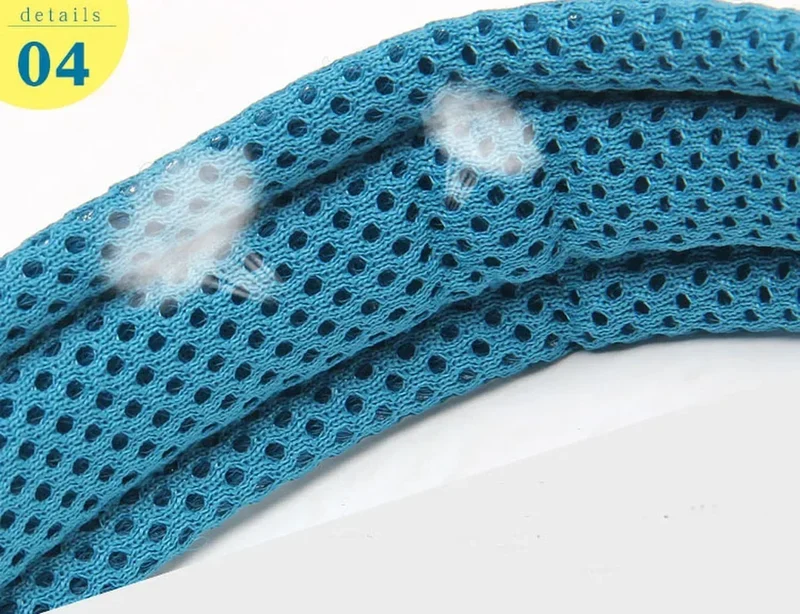 Collier Maille Nylon Réfléchissant Gros Chien