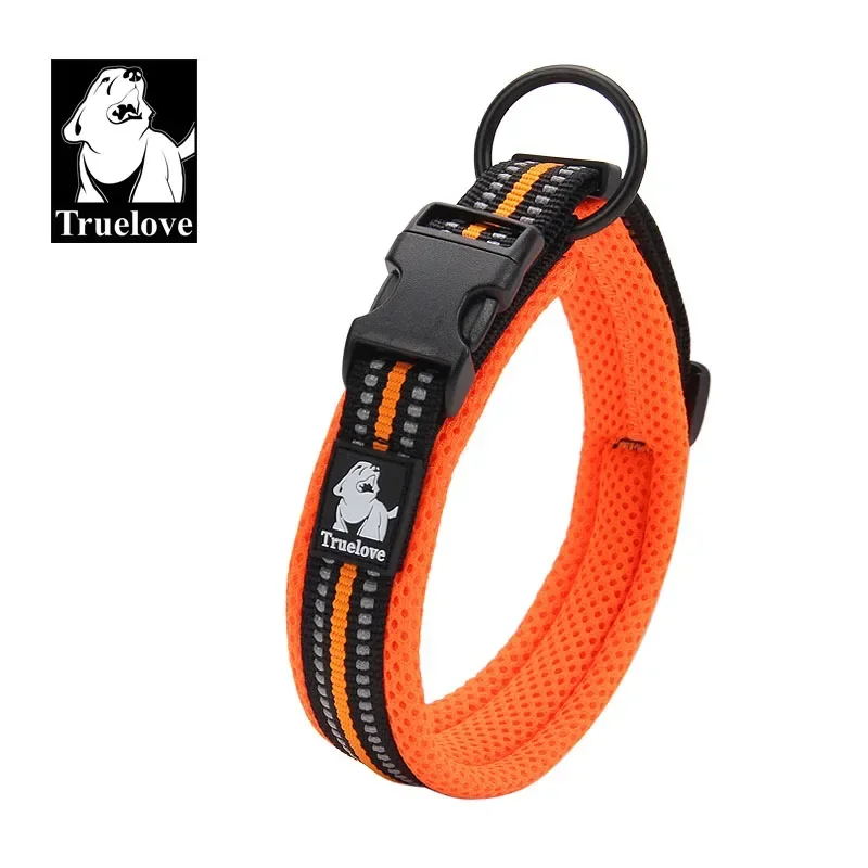Collier Maille Nylon Réfléchissant Gros Chien