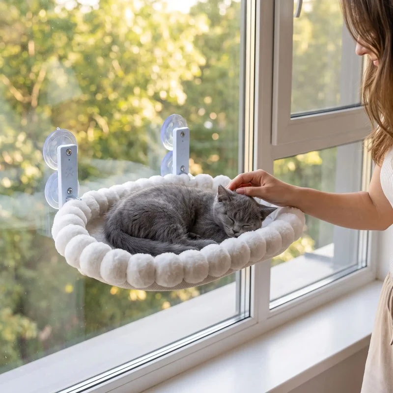Hamac pour Chaton | Petit Cocon Suspendu