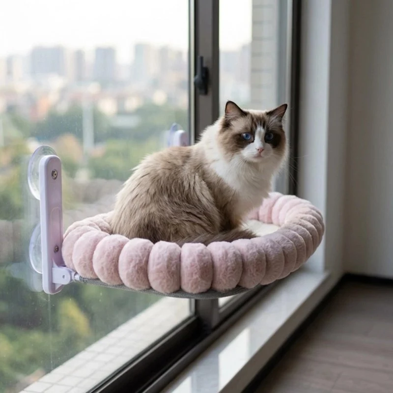 HAMAC FENETRE CHAT | DOUX ET RÉSISTANT