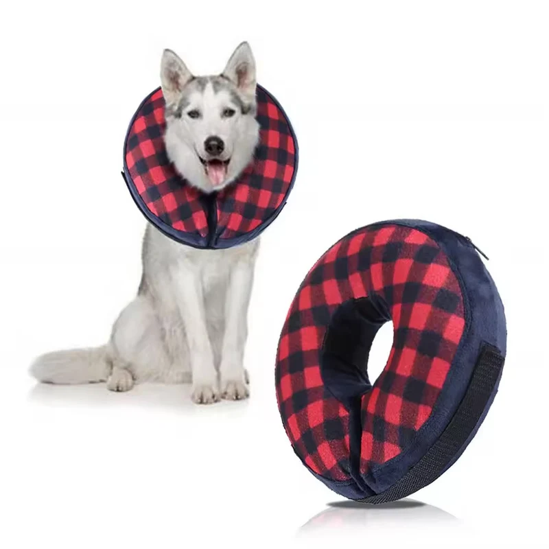 Collier élisabéthain chien gonflable