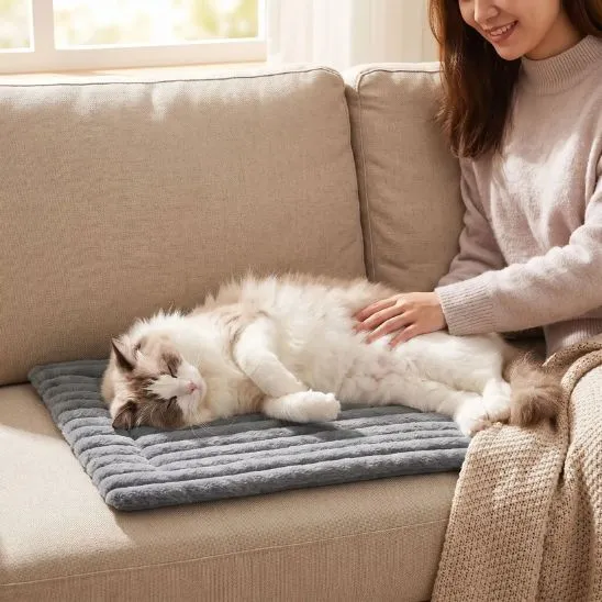 Tapis chauffant pour chat | Chat’Lheureux