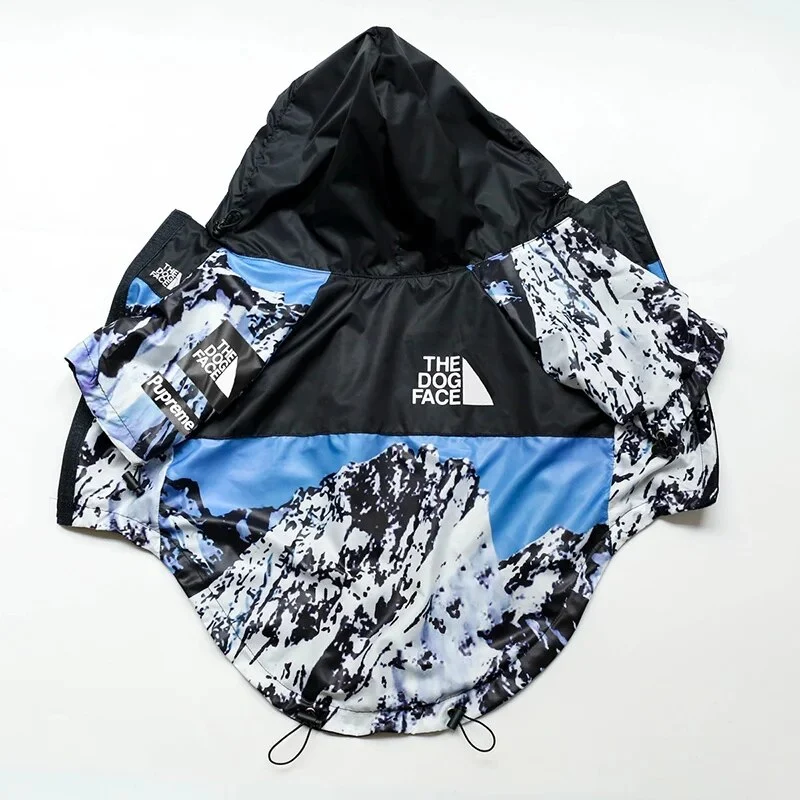 Doudoune pour chien the north Face