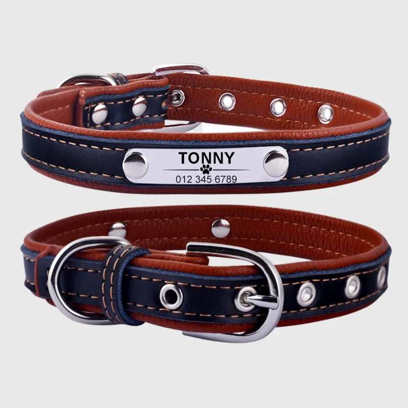 Collier Médaille Personnalisée Nylon Gros Chien